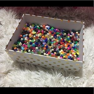 Colorful assorted beads, pony, rave, Kandi